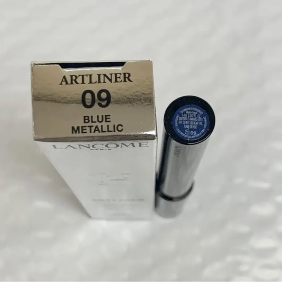 Lancome Artliner Gentle Felt Eyeliner Bold Line 09 Blue Metallic 1.4ml New - Picture 4 of 4